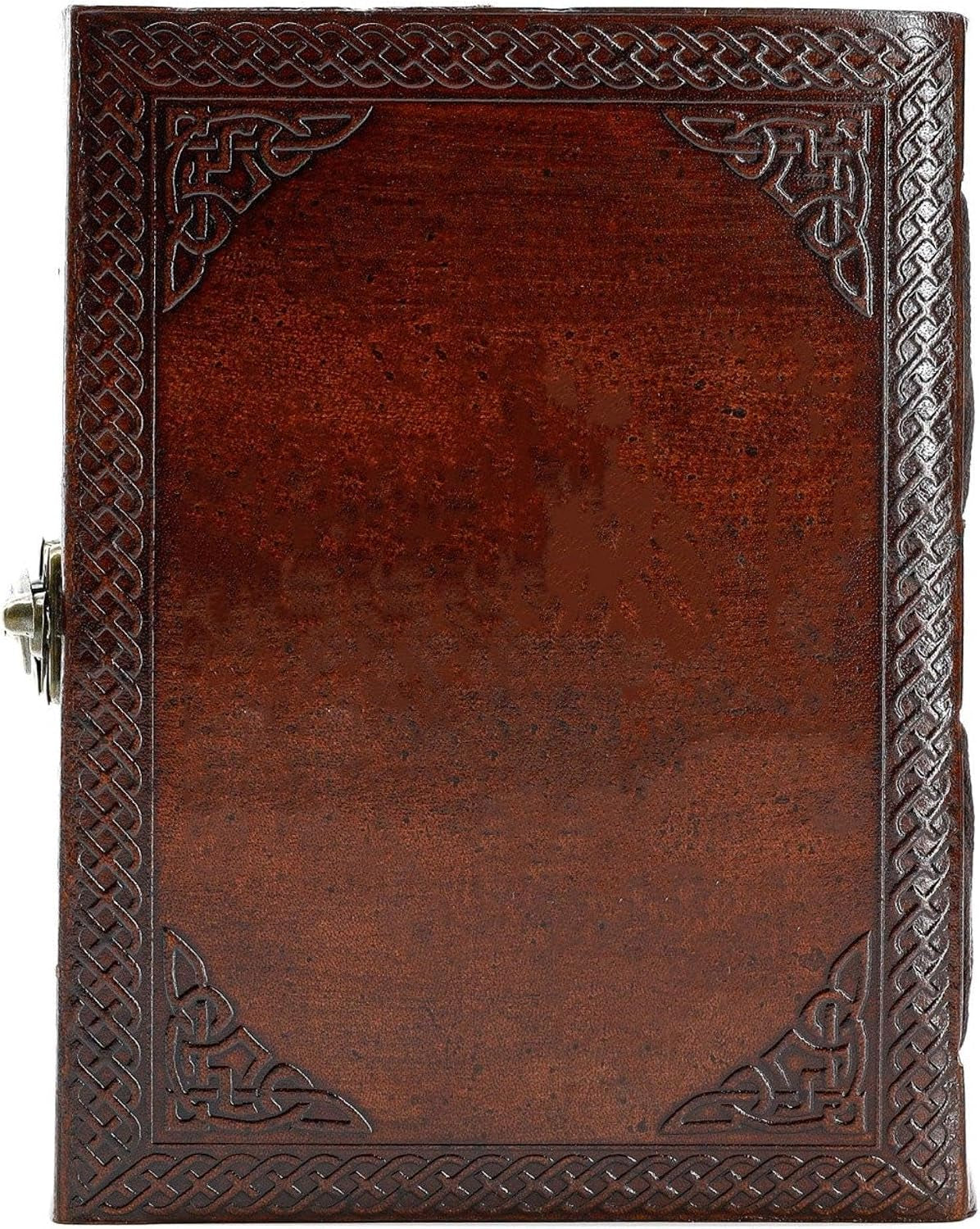 Handmade Leather Double Dragon Journal | Writing Notebook Diary | Bound Daily Notepad for Men & Women Unlined Paper Medium, Writing Pad for Artist, Sketch